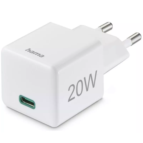 Kucni punjac Brzi iPhone USB-C PD/QC, 20W beli slika 1