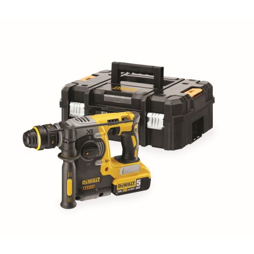 Dewalt DCH273P2T kombinirani čekić 3 brzinski  18v 2x5,0ah xr li-ion punjač slika 1