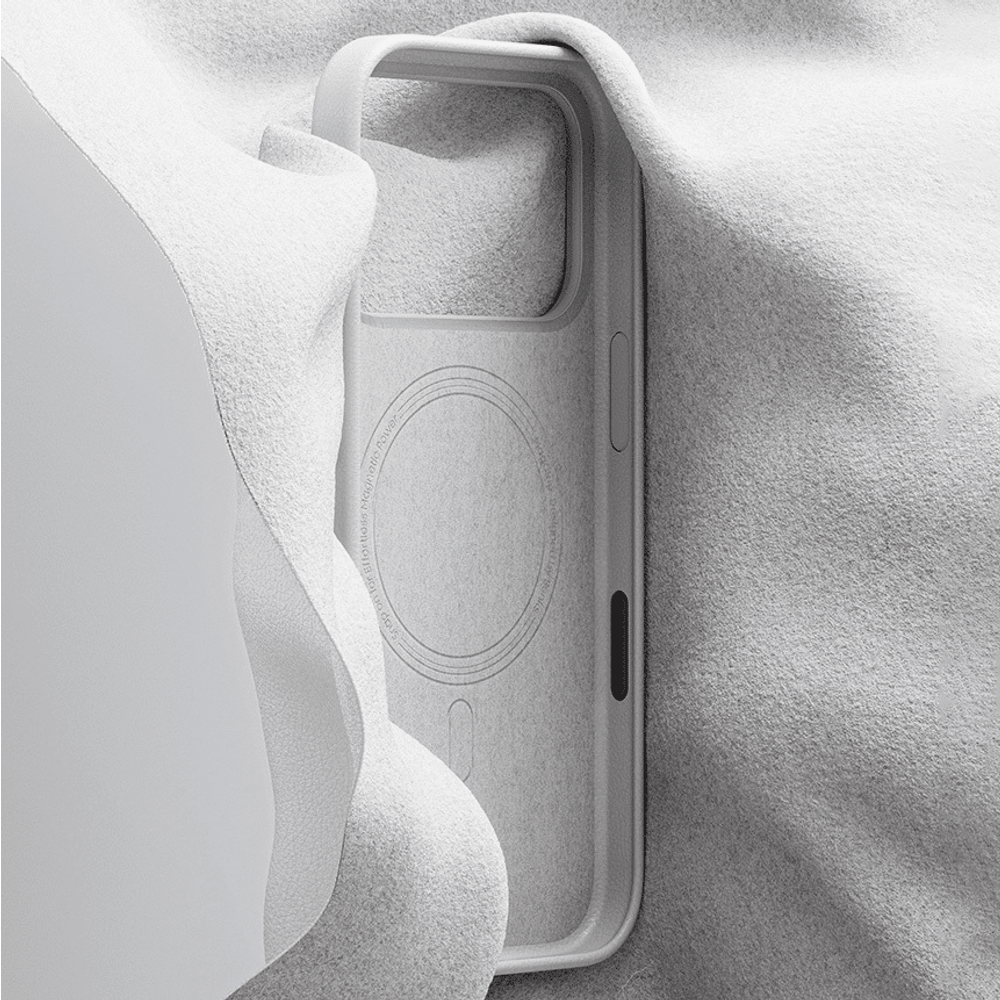 Benks Magnetic Vita Pro silikonska maskica za iPhone 17 Pro narančasta (gumb za upravljanje kamerom) slika 5