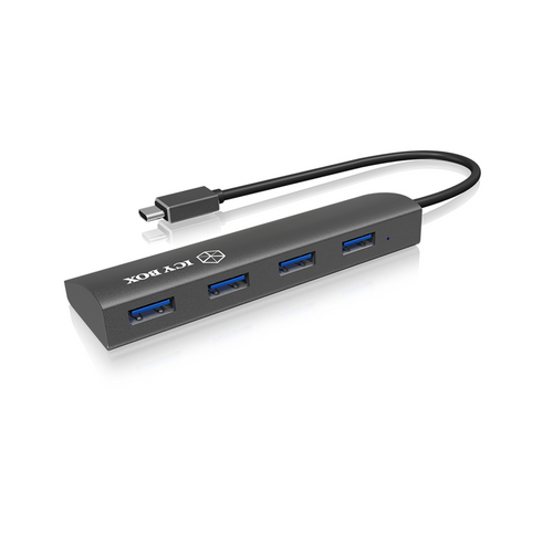 Icybox IB-AC-6405C USB-C hub to 4x USB-A slika 1