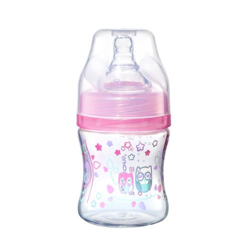 BabyOno Bočica 120ml antikolik, roza slika 1