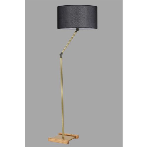 Podna lampa u zlatno-crnoj boji, model 8587-1 slika 2