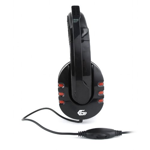 Gembird GHS-402 Gaming Headset with Volume Control, 3.5mm Stereo, Glossy Black slika 3