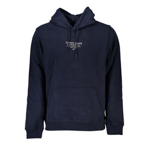 TOMMY HILFIGER MEN'S BLUE ZIPLESS SWEATSHIRT