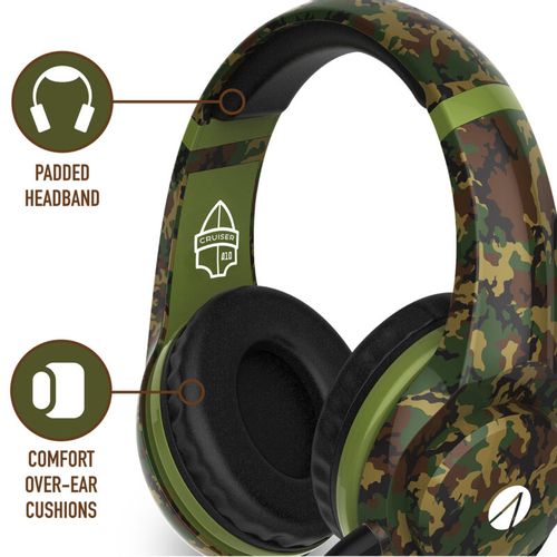 Stealth Multiformat Camo Stereo Gaming Slušalice, Cruiser slika 8