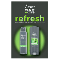 Dove Men Poklon set Extra Fresh (gel za tuširanje, dezodorans u spreju)