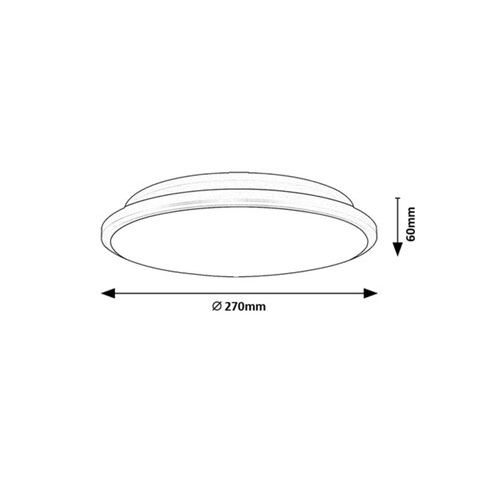 Rabalux Engon LED plafonjera 71127 slika 7