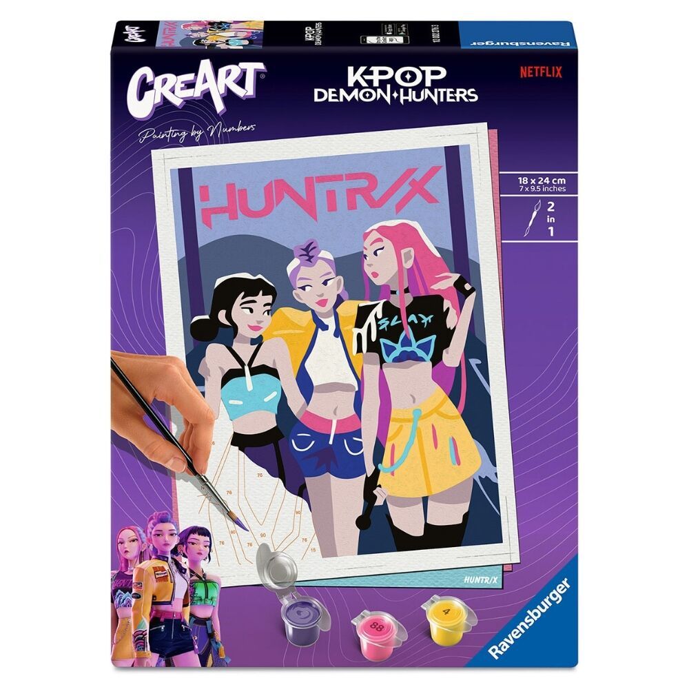 CreArt Kpop Demon Hunters komplet za slikanje slika 1