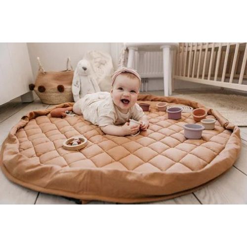 Play & Go 3 u 1 podloga za bebe - Tawny Brown ORGANIC slika 3