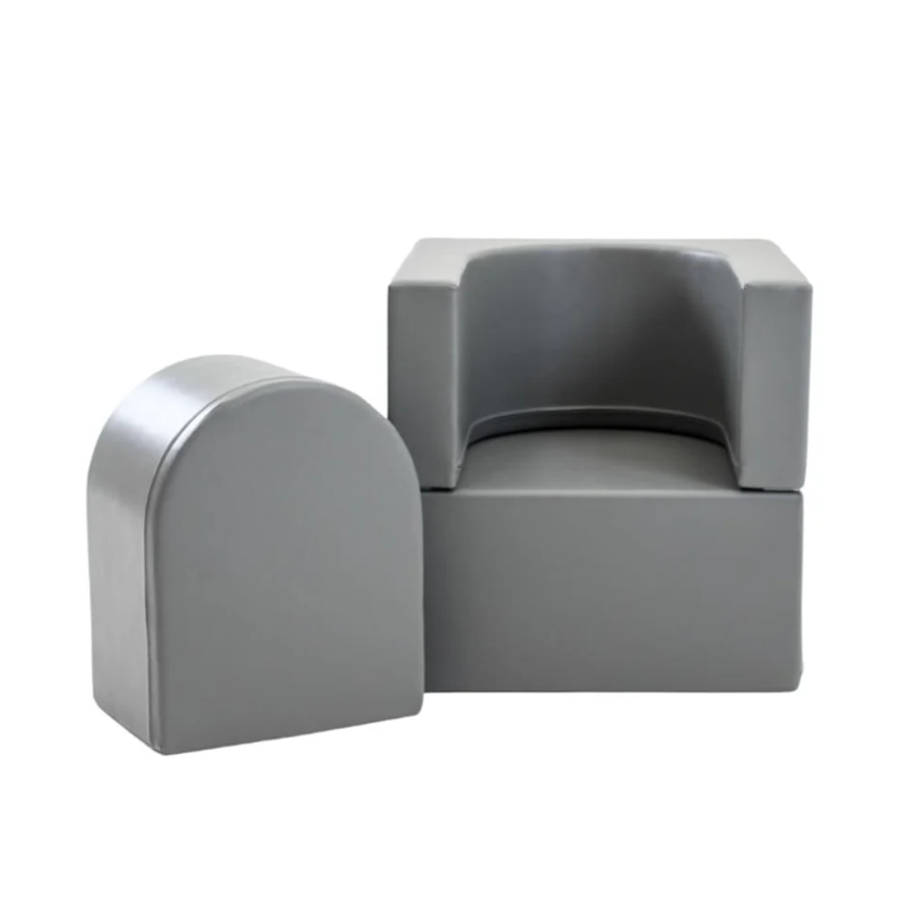 IGLU Soft Play Sofa SNOOZY - Siva slika 1