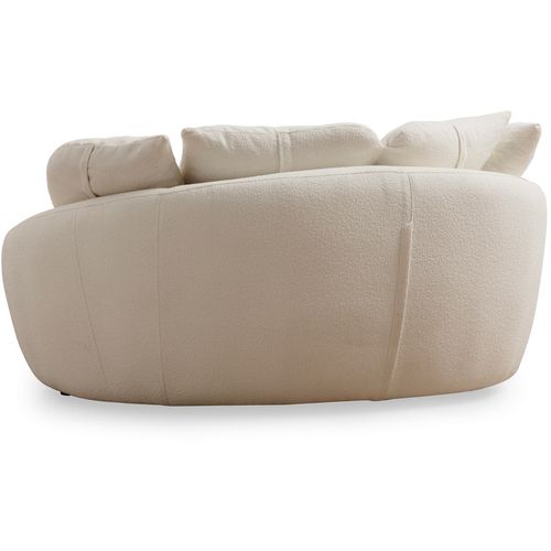 Midye - Love Seat Cream 2-Seat Sofa slika 4