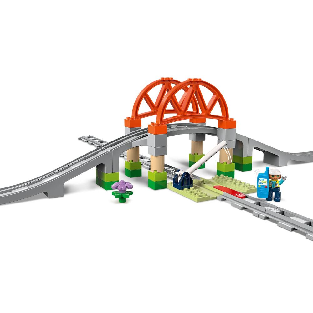 LEGO 10426 Proširenja: Željeznički most i pruga slika 5