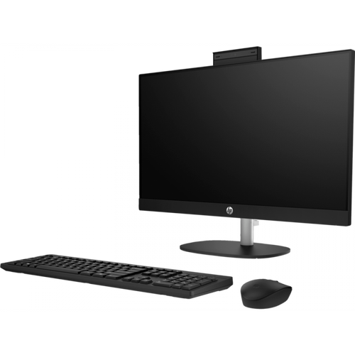 HP consumer 9X3S5EA HP All-in-One 27-cr0009ny,AMD Ryzen 5 7520U,16GB RAM onboard,512GB 2280 PCIe NVMe SSD,27" IPS AG FHD 1920x1080,AMD Radeon Graphics,510SP Black Wireless Kbd+Mouse,1 USB-C 3.1,2 USB-A 3.1,2 USB-A 2.0,1 RJ-45,HDMI-out1.4,BT 5.3,FreeDOS,YU,Jack black,2yw slika 2