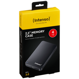 (Intenso) Eksterni Hard Disk 2.5", kapacitet 4TB, USB 3.0, Crna b - HDD3.0-4TB/Memory Case