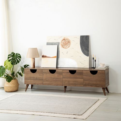 Four Seasons - Walnut Walnut TV Stand slika 2