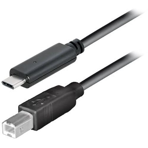 Transmedia USB type C plug - USB 2.0 B plug 2,0m slika 1