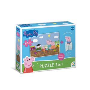 DODO Puzzle Peppa Prase sa Figurom, DRUGARI