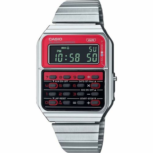 Muški satovi Casio CA-500WE-4BEF Srebrna (Ø 34 mm) slika 1