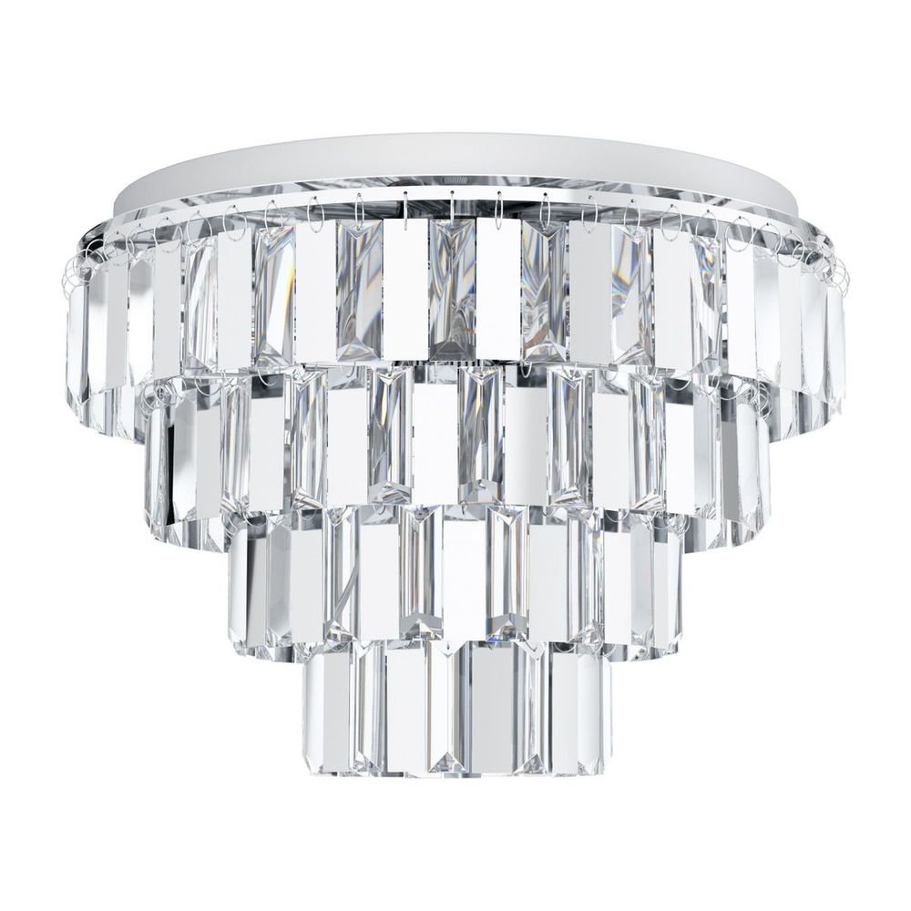 Eglo Erseka Stropna Lampa - Krom/Kristal, Promjer 485 mm slika 1