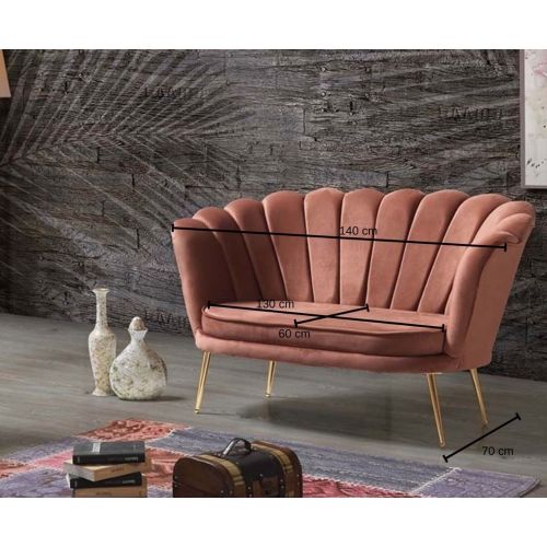 Pandia Home Sofa za 2 sjedala Collins slika 3