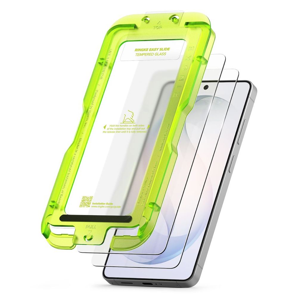 Kaljeno staklo Ringke Easy Slide (2 kom) za Samsung Galaxy S26 Ultra sa montažnim okvirom – clear slika 2