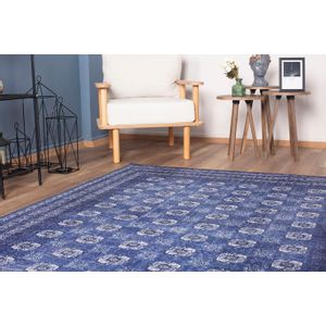 Conceptum Hypnose  Blues Chenille - Tamnoplavi AL 277 Višebojni Tepih (230 x 330)