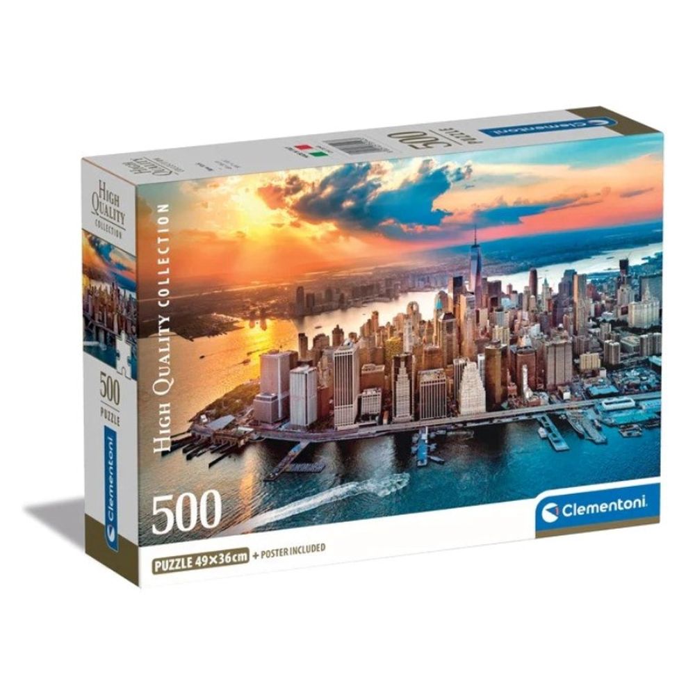 Clementoni CL35543 Puzzle 500 NEW YORK, 500kom slika 1