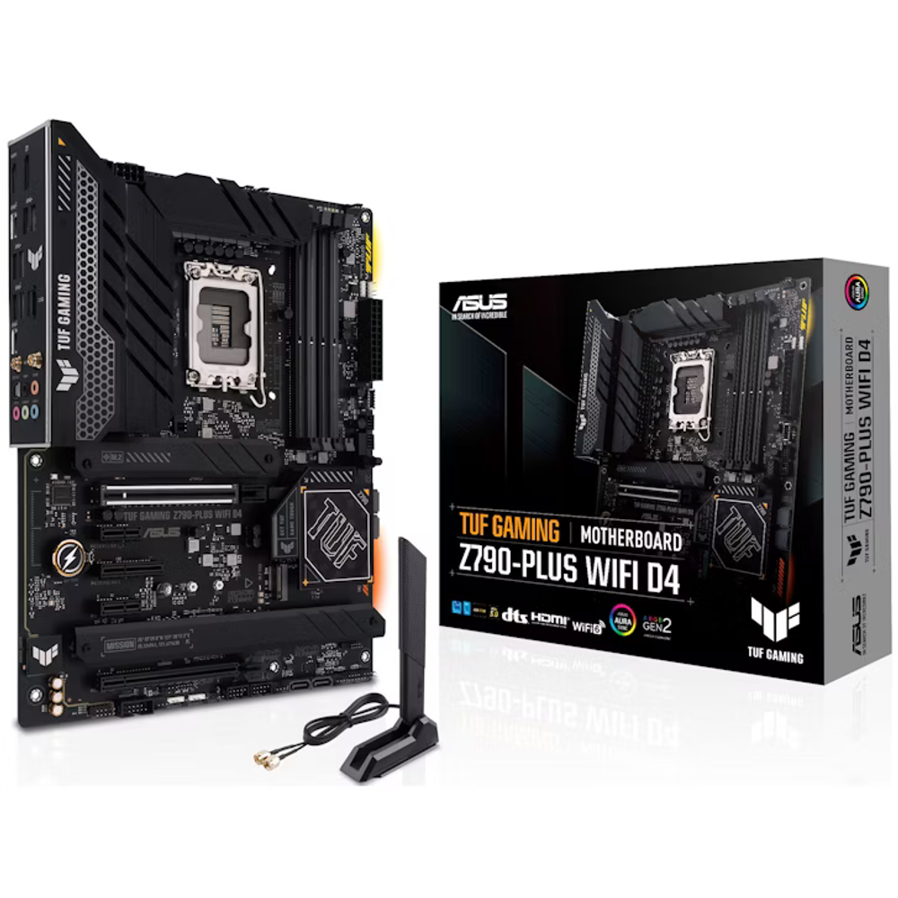 ASUS MB TUF GAMING Z790-PLUSWIFI, Intel Z790; 4xDDR5,8xUSBHDMI,DP;RAID;2.5Gb LAN;Wi-Fi 6E;ATX slika 1