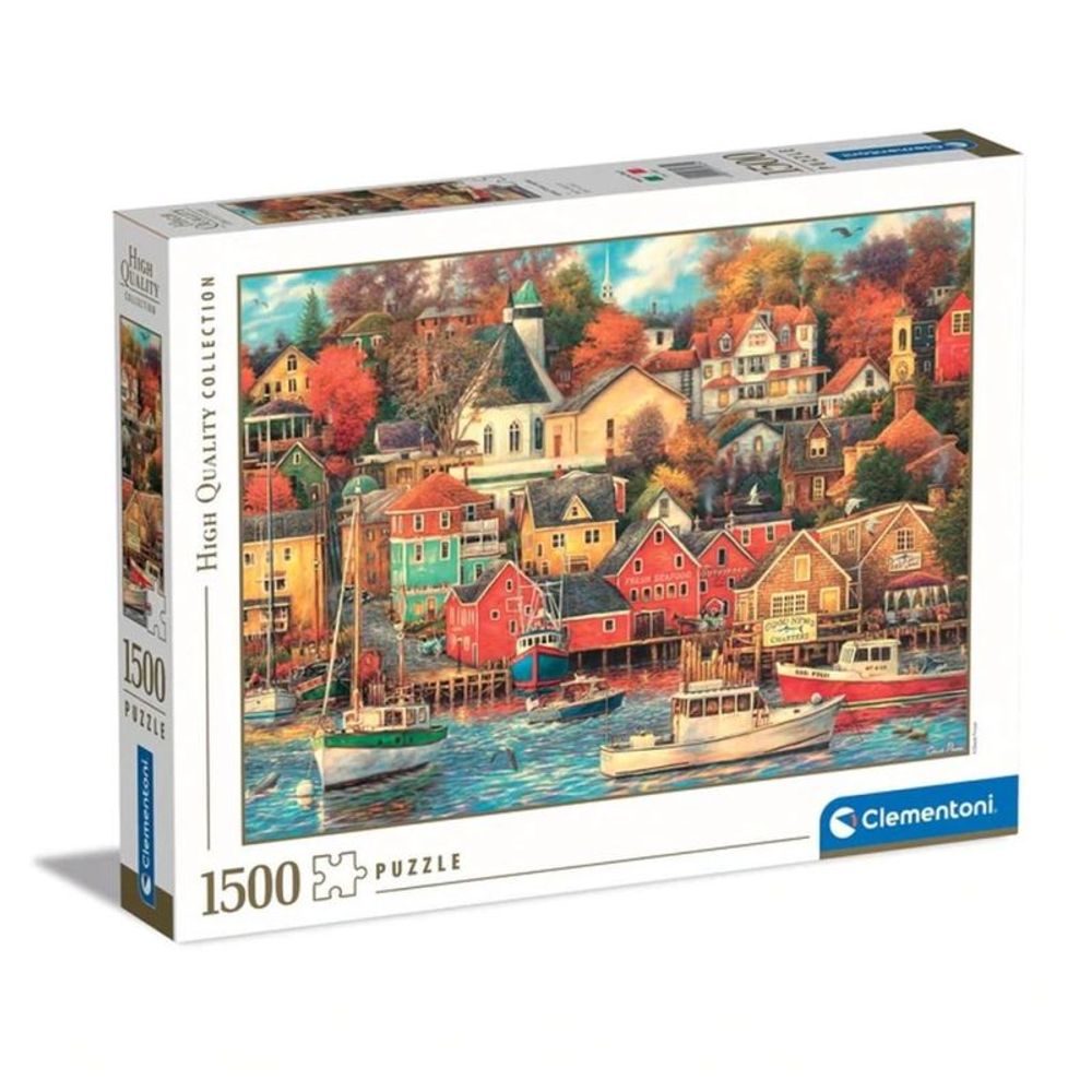Clementoni Puzzle Good Times Harbor 1500kom slika 1