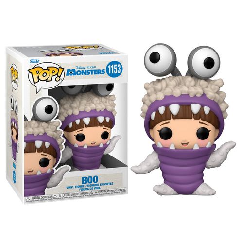 Funko POP figura Monsters Inc 20. obljetnica Boo s kapuljačom slika 1