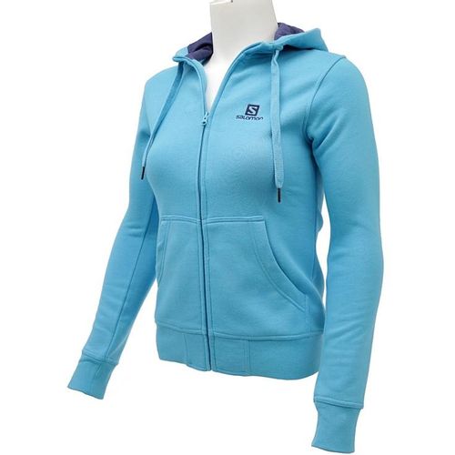 Salomon logo fz hoodie 353486 slika 3