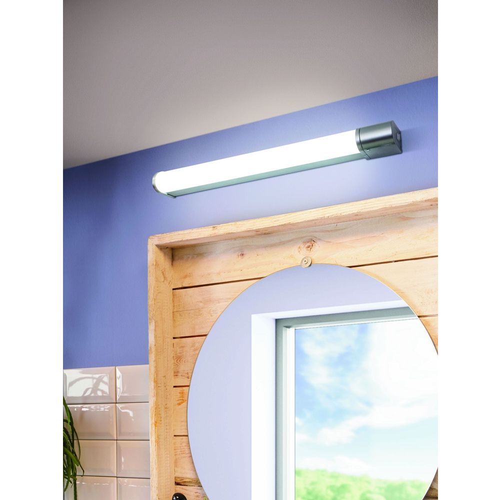 Eglo Tragacete 1 Zidna Lampa sa LED Osvjetljenjem - 15W, 1300lm, IP44, Srebrna/Krom/Plastika slika 2