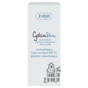 Ziaja GdanSkin Illumninating dnevna krema za lice s intenzivnom hidratacijom za suhu i dehidriranu kožu  SPF15 50ml - NOVO!