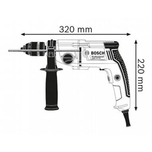 Bosch GBM 13-2 RE bušilica slika 2