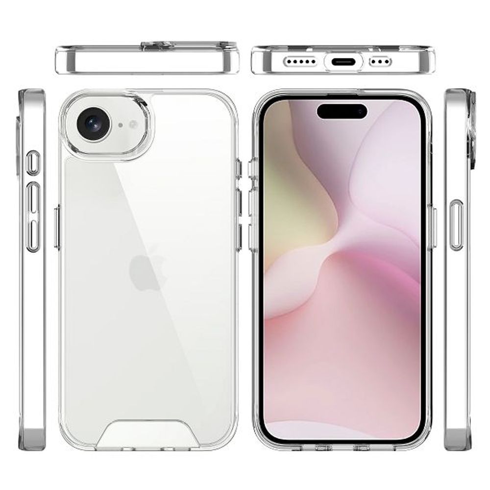 MM TPU IPHONE 16E DROP-PROOF LIGHT clear slika 5