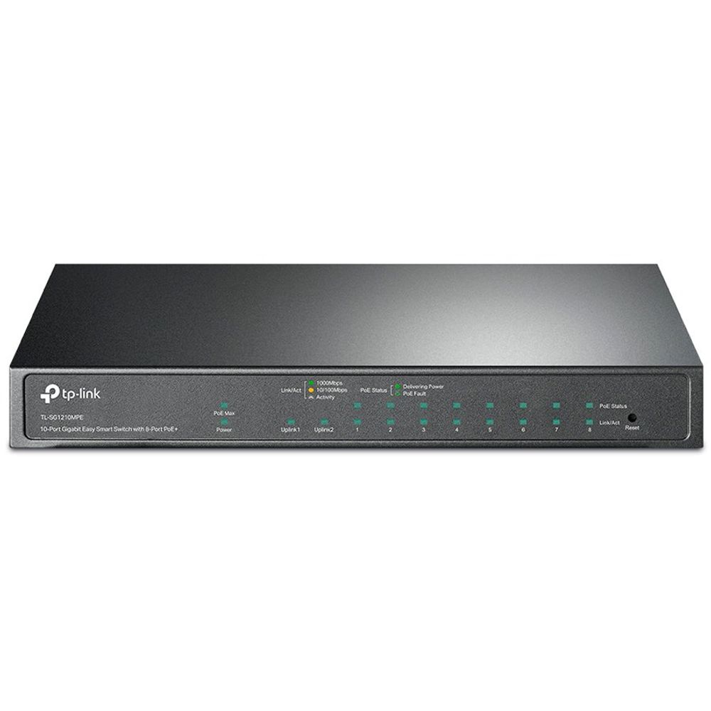 TP-Link TL-SG1210MPE 10-Port Gigabit Easy Smart Switch slika 1