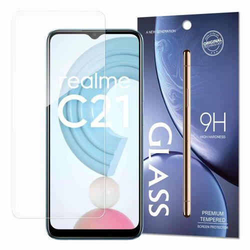 9H Zaštita zaslona od kaljenog stakla za Realme C21 slika 1