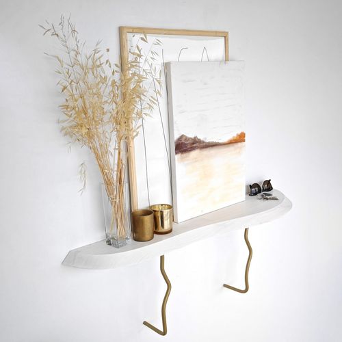 Lierre - Gold, White Gold
White Wall Shelf slika 3