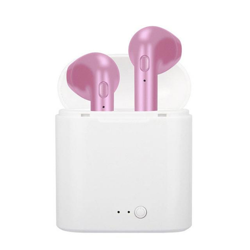 Bluetooth slusalice Airpods i7s TWS ljubicaste HQ slika 1