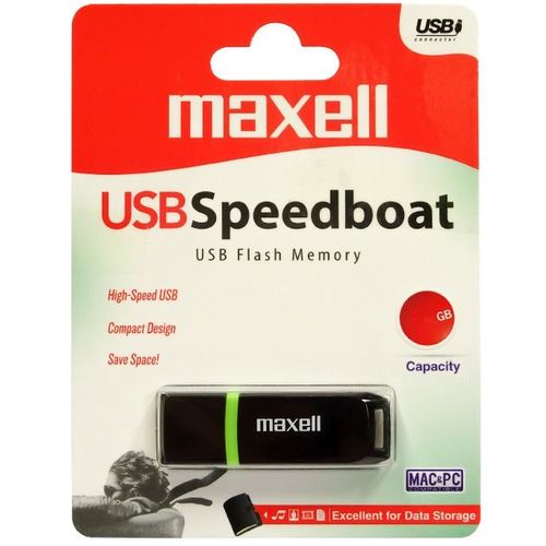 Maxell 32GB Speedboat USB 3.1 Black slika 1