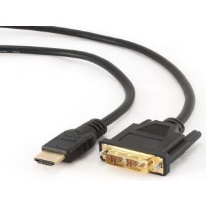 CC-HDMI-DVI-10 Gembird HDMI to DVI male-male kabl 3m