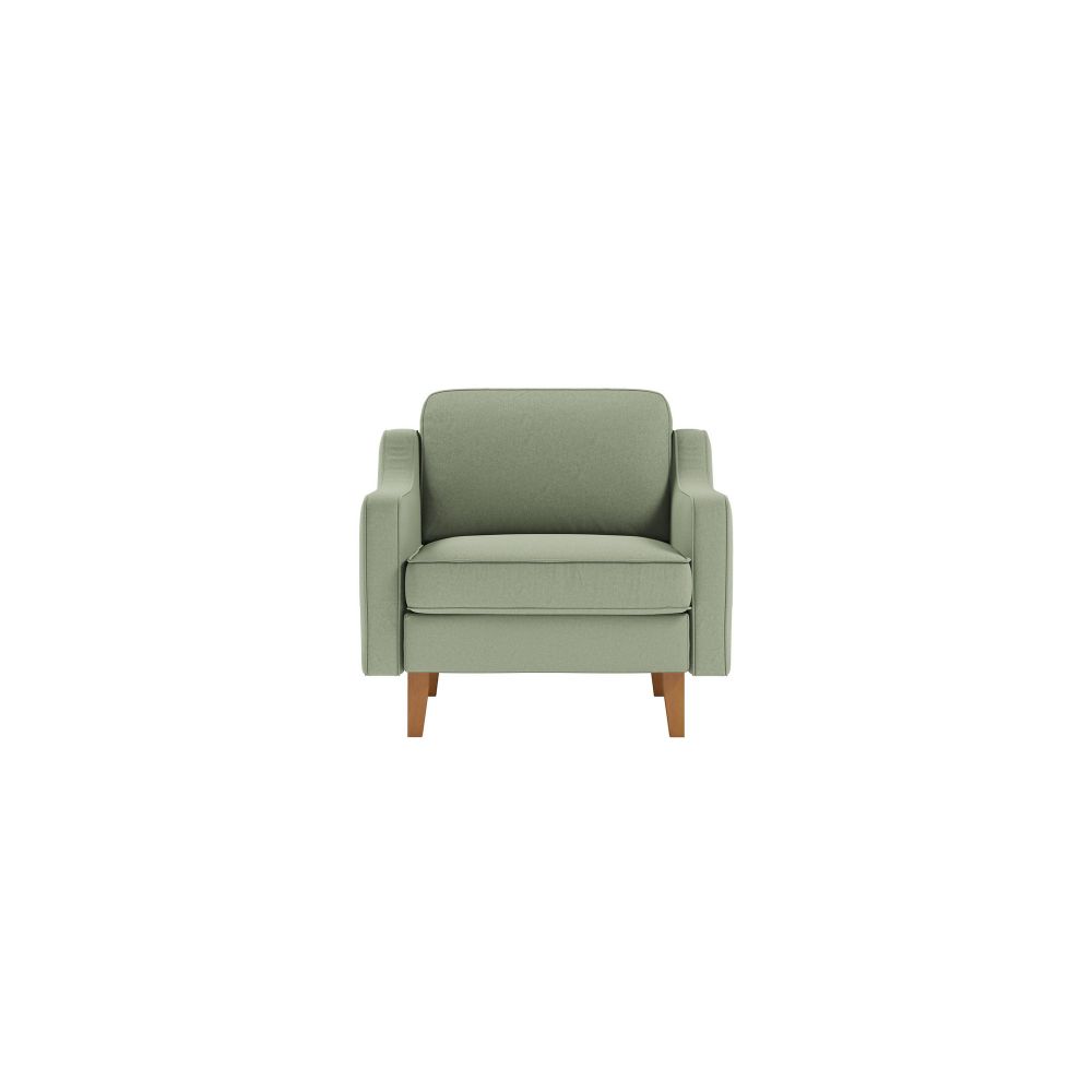 Fotelja Sofa Robin 1 - boje: morska zelena orah slika 2