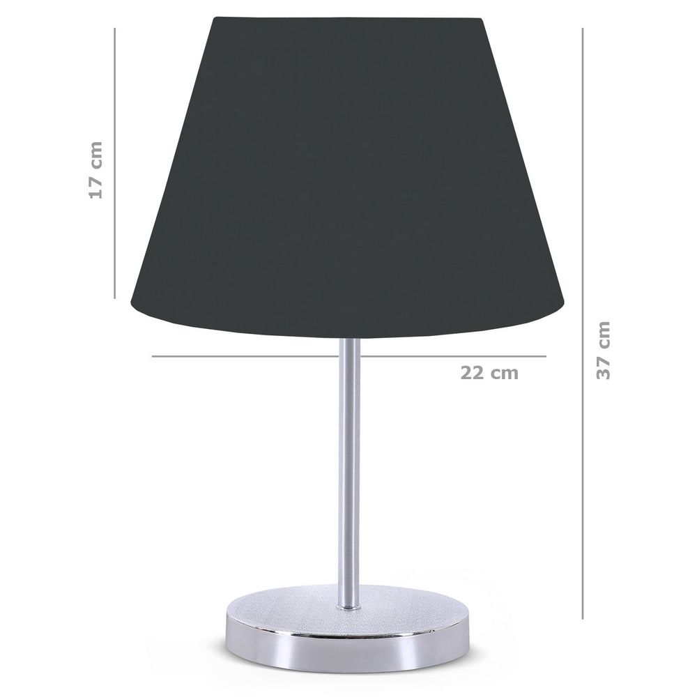 AYD-2854 Antracitna Stolna Lampa slika 3