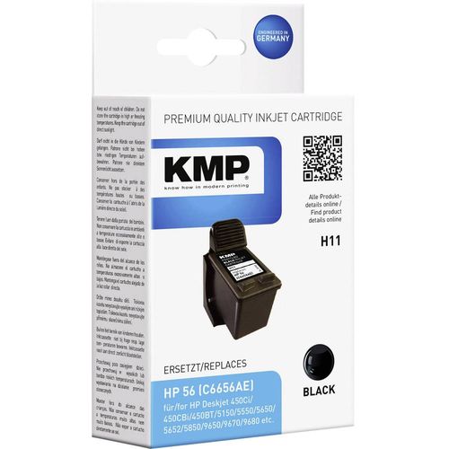KMP tinta zamijenjen HP 56 kompatibilan  crn H11 0995,4561 slika 1