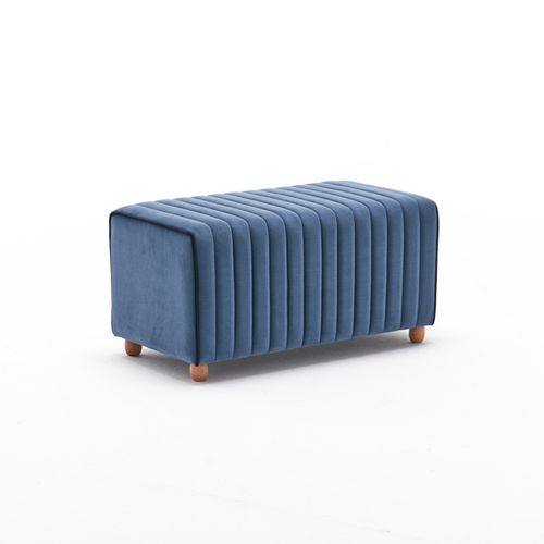 Mabel Puf - Blue Blue Pouffe slika 5