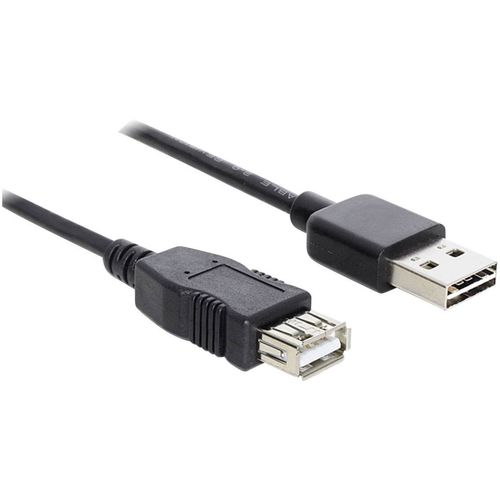 Delock USB 2.0 priključni kabel [1x muški konektor USB 2.0 tipa a - 1x ženski konektor USB 2.0 tipa a] 3.00 m crna utikač primjenjiv s obje strane, pozlaćeni kontakti, UL certificiran USB 2.0 priključni kabel [1x USB 2.0 utikač A - 1x USB 2.0 utikač A] 3 m crni pozlaćeni kontakti Delock slika 6