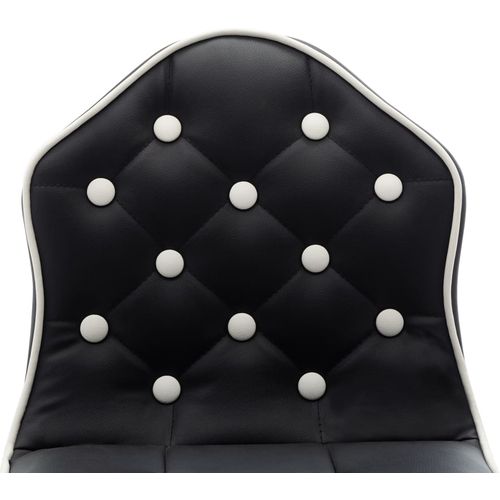 Barski stolci od umjetne kože 2 kom crni slika 33
