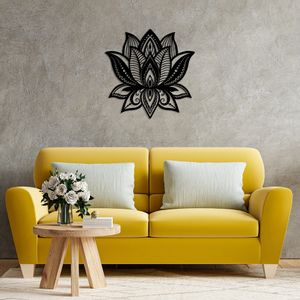 Wallity Metalna zidna dekoracija, Lotus - 314