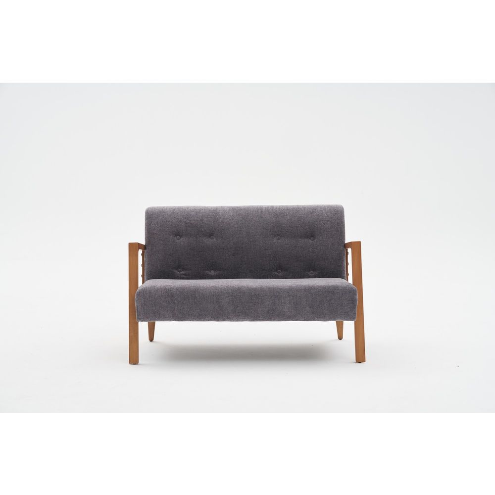 Kemer - Siva Sofa za Dva Sjedišta slika 4