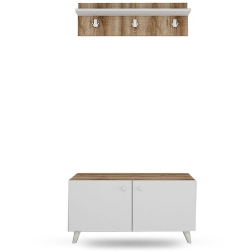 Gizem - L1310 Oak
White Hall Stand slika 4